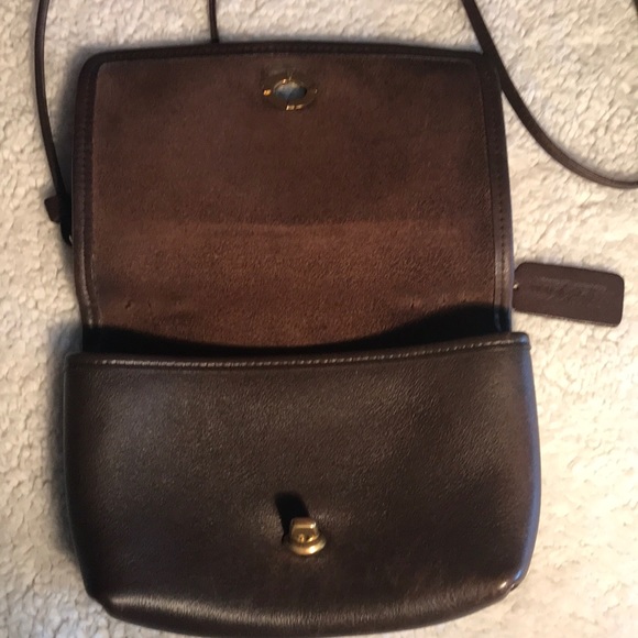 Coach Bags Vintage Coach Leather Crossbody Bag In Brown Poshmark